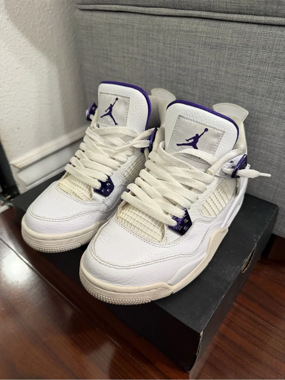 Jordan 4 Retro Metallic Purple
